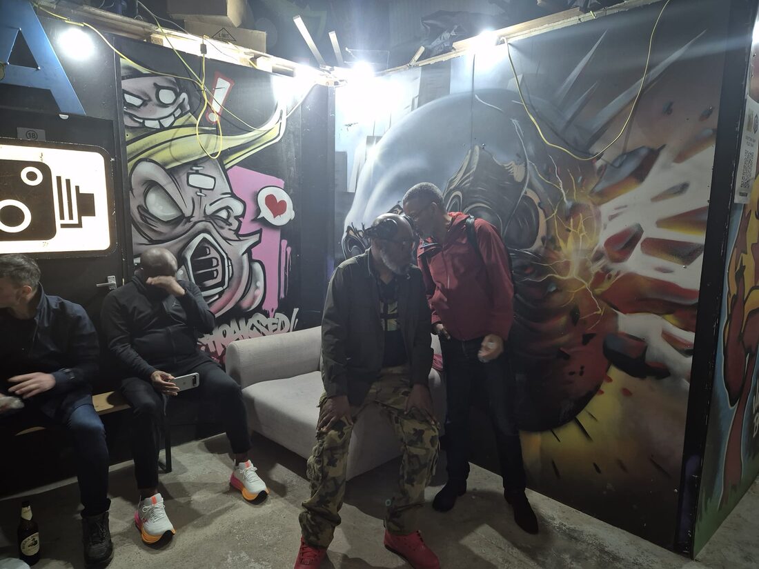 Behind the scenes